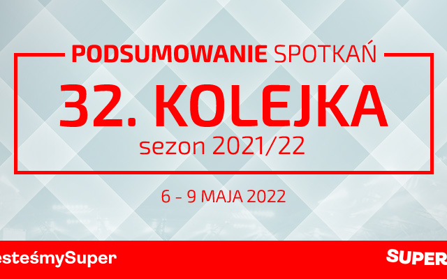 32. kolejka 2021/22 – podsumowanie spotkań