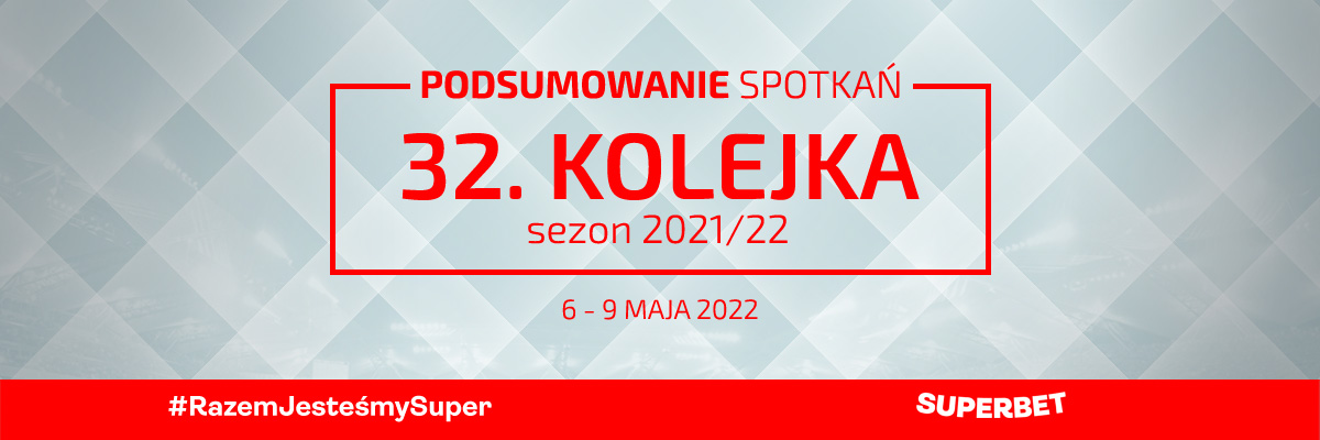 32. kolejka 2021/22 – podsumowanie spotkań